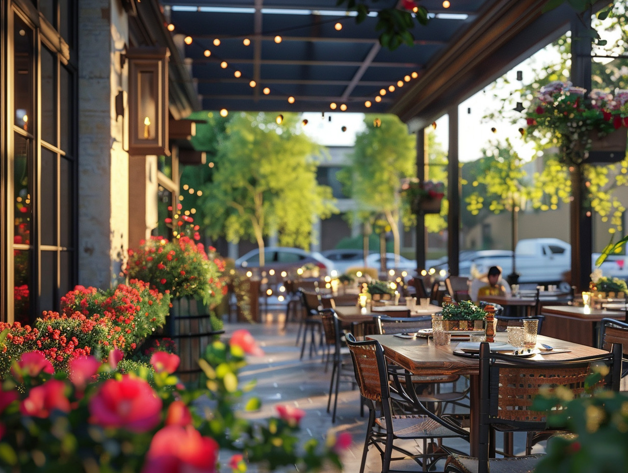 restaurant terrasse