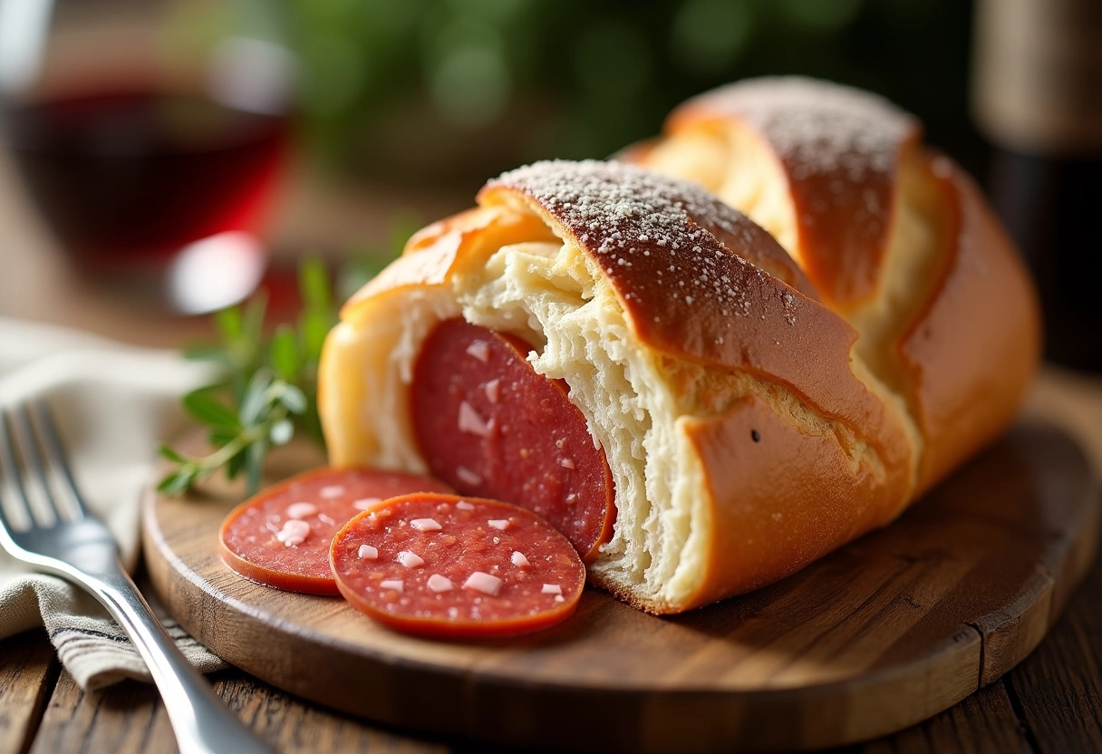 brioche saucisson